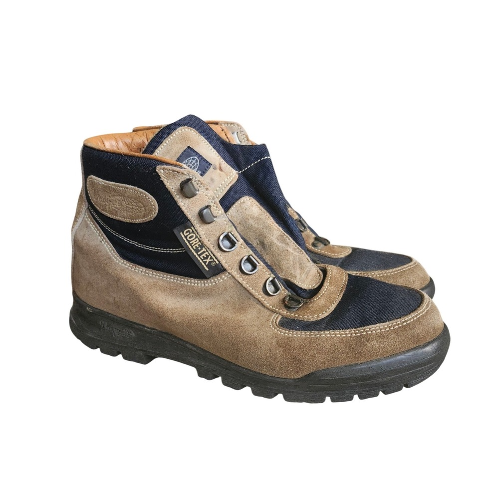 Vtg Vasque Skywalk Hiking Boots Men's 10 Gore-Tex Cowhide Made in Italy Rugged